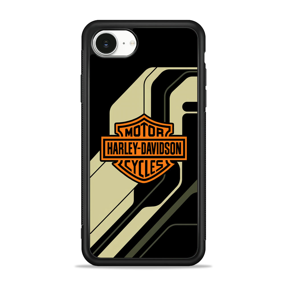 Harley Davidson Line Of System iPhone 16e Case - Slim Silicone Case