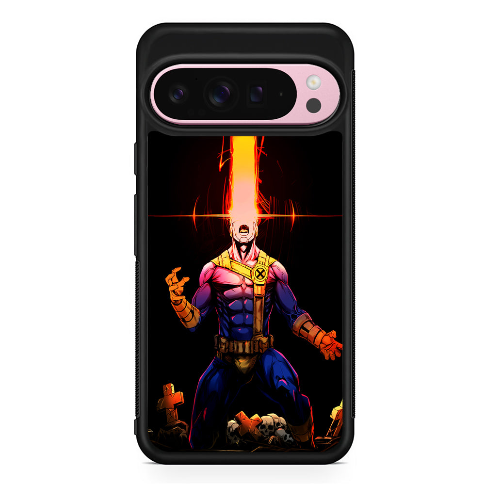 X-Men Cyclops Angry Google Pixel 9 Pro XL Case | Protective Cover