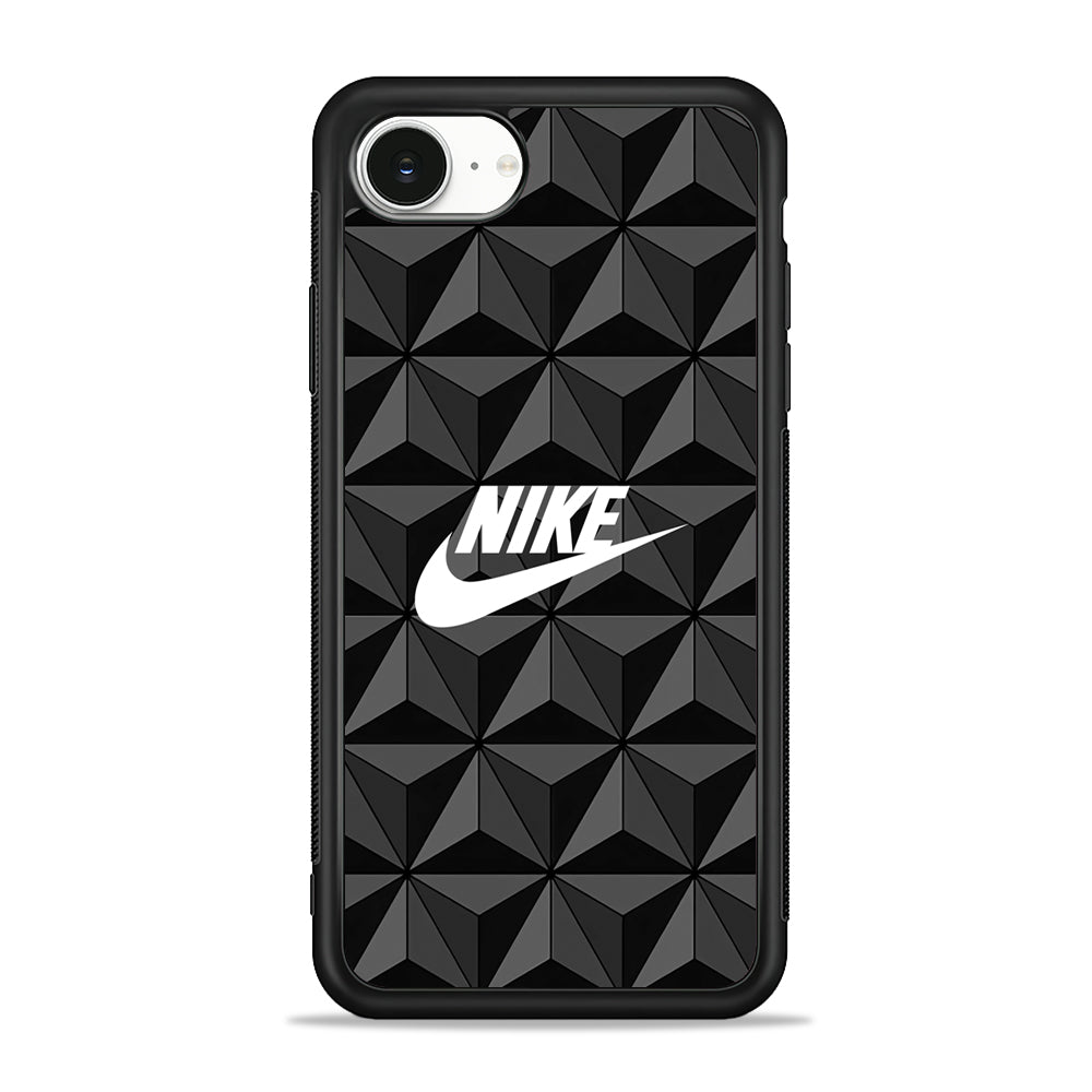 Nike Triangle Shape Of Grey iPhone 16e Case - Slim Silicone Case