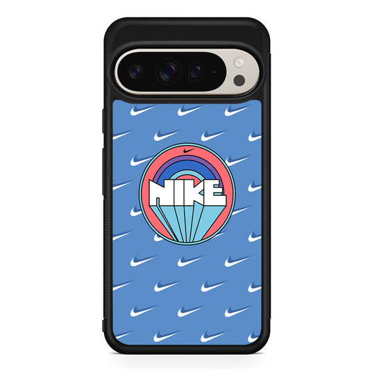 Nike Patern and Rounded Shape Google Pixel 9 Pro Case | Slim Protective Cover