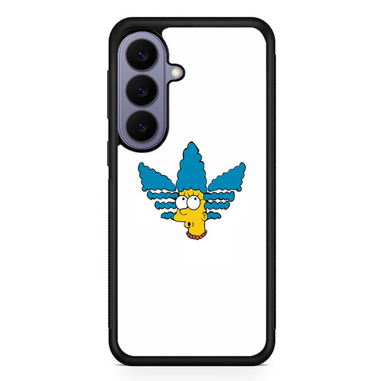 Adidas Marge Simpson Samsung Galaxy S26 Case | Slim Protective Rubber Case for Samsung S26