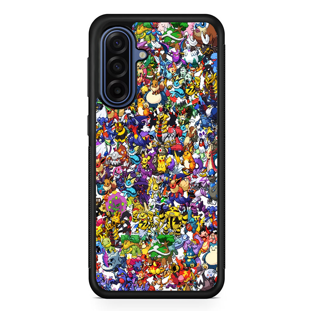 Pokemon All Characters Samsung Galaxy A17 Case | Slim Protective Phone Cover