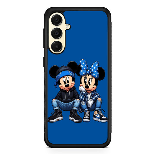 Mickey and Minnie Style Samsung Galaxy A16 Case | Slim Rubber Samsung Galaxy A16 Case