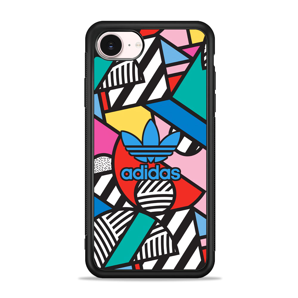 Adidas Collage of Shape iPhone 17e Case - Silicone Case