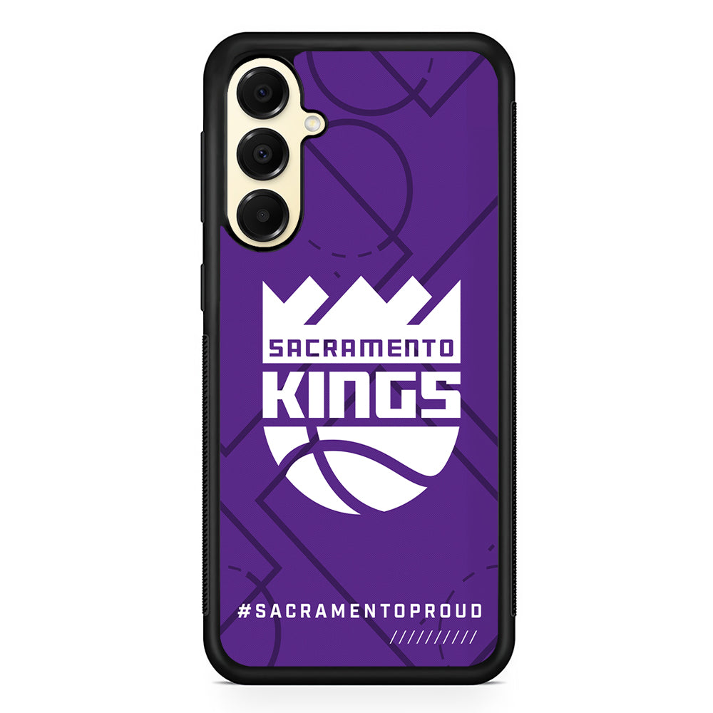 NBA Sacramento Kings Proud Samsung Galaxy A16 Case | Slim Rubber Samsung Galaxy A16 Case