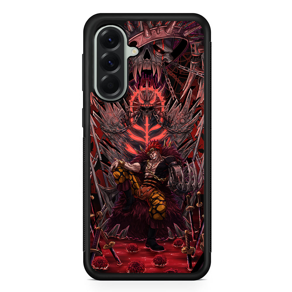 One Piece Eustass Captain Kid Samsung Galaxy A56 Case | Samsung Galaxy A56 Protective Rubber Case