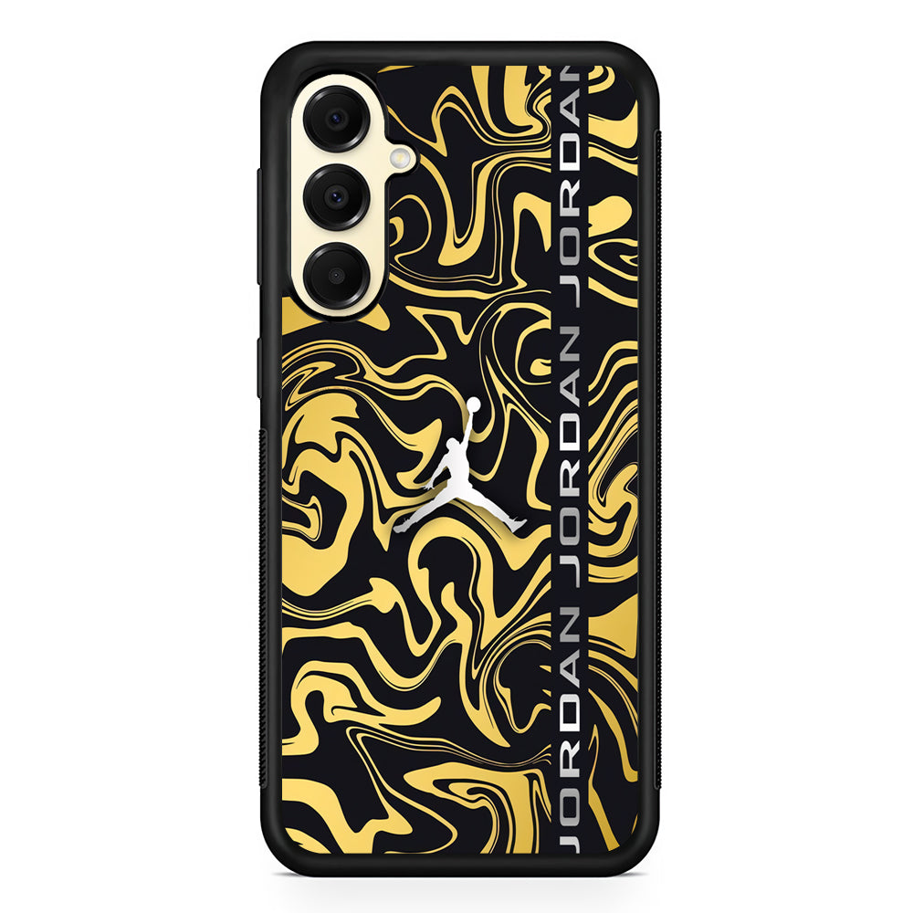 Air Jordan The Golden Movement Samsung Galaxy A16 Case | Slim Rubber Case for Samsung Galaxy A16