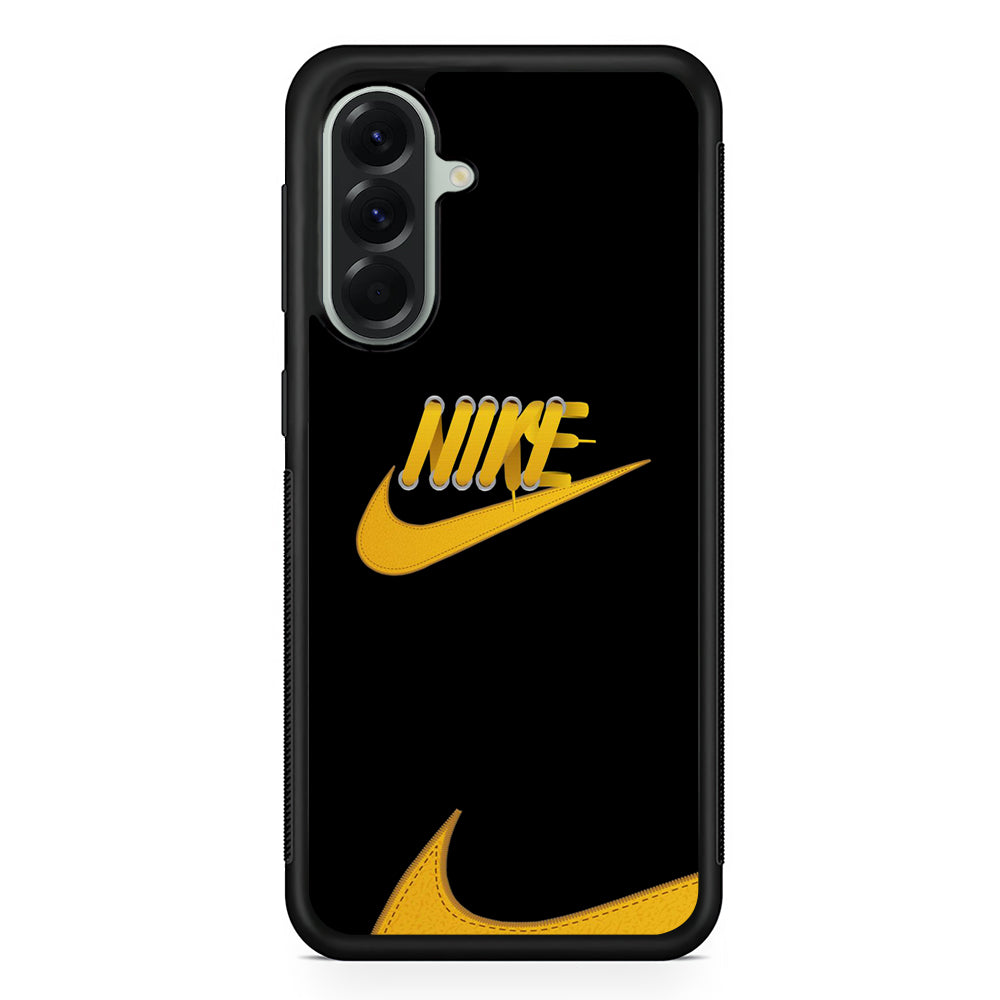 Nike Yellow Shoelace Samsung Galaxy A56 Case | Durable Samsung Galaxy A56 Cover