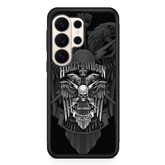 Harley Davidson Silver Pinion Samsung Galaxy S26 Ultra Case | Slim Everyday Protection for Galaxy S26 Ultra