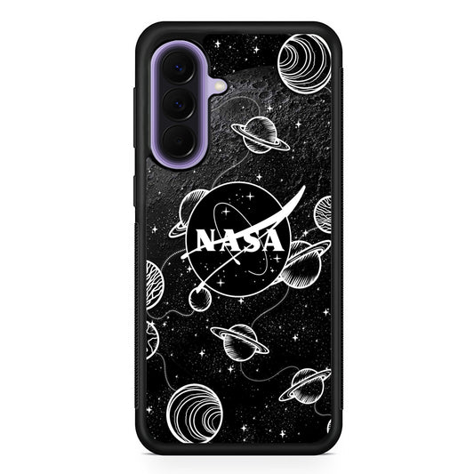 Nasa Shadow of The Moon Samsung Galaxy A57 Case | Slim Samsung Galaxy A57 Rubber Case