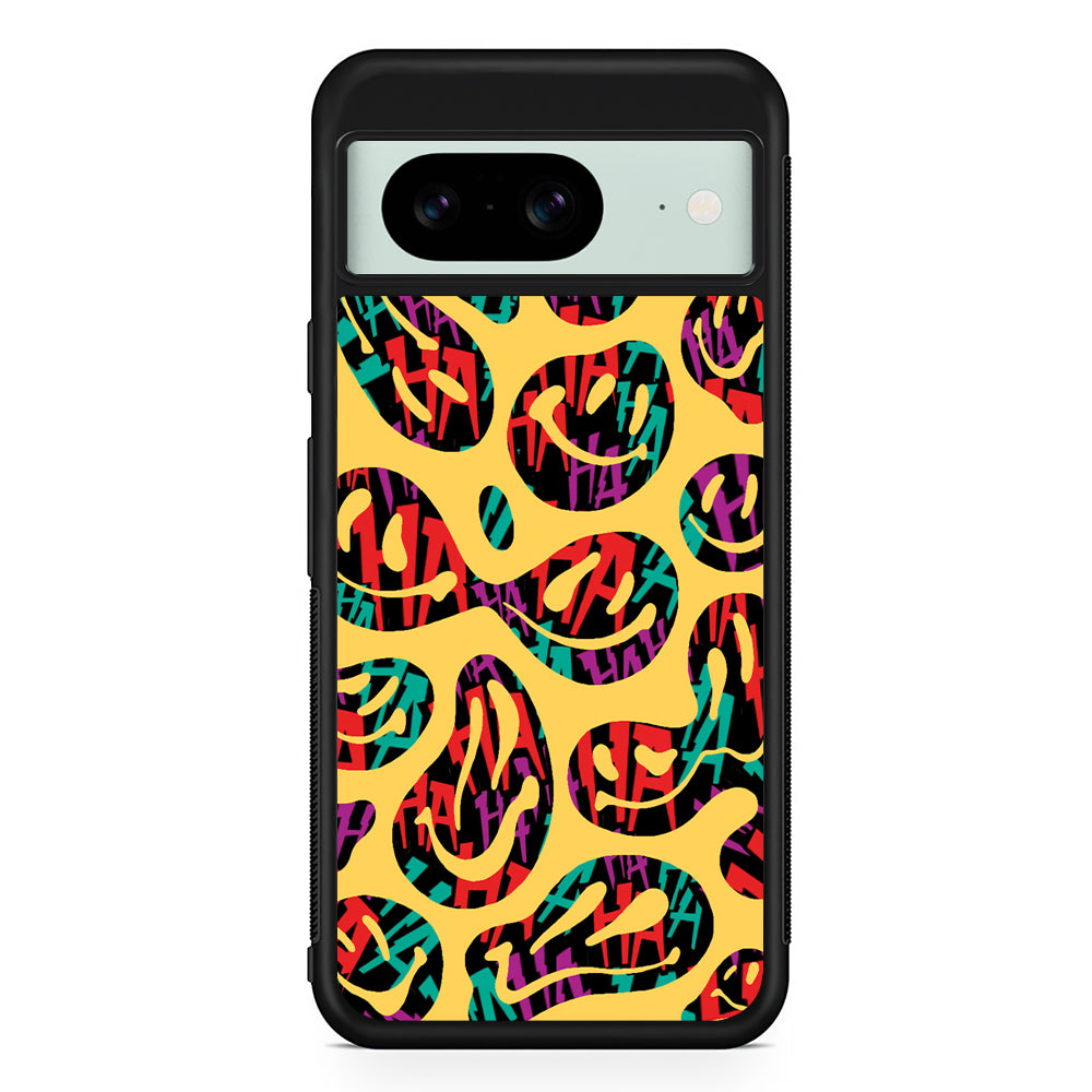 Smiley Dilution Google Pixel 8 Case | Durable Protective Cover for Google Pixel 8