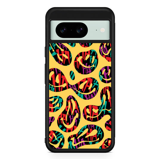 Smiley Dilution Google Pixel 8 Case | Durable Protective Cover for Google Pixel 8