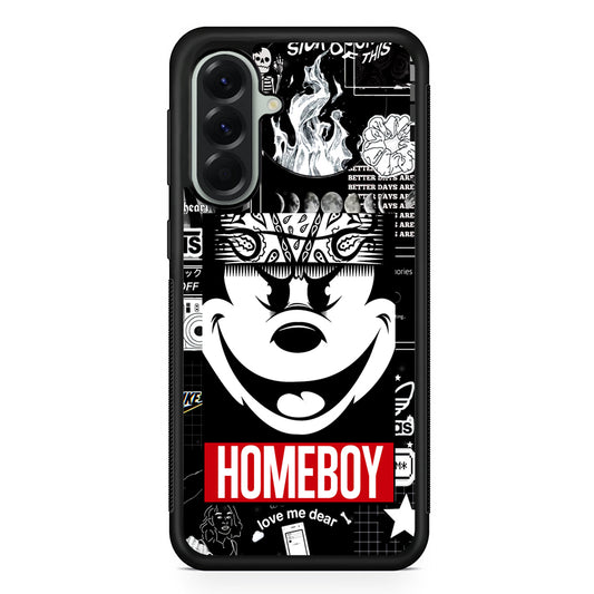 Mickey Mouse Homeboy Samsung Galaxy A56 Case | Samsung Galaxy A56 Protective Rubber Case