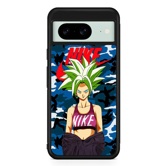 Nike Dragon Ball Girl Google Pixel 8 Case | Slim Rubber Case for Google Pixel 8