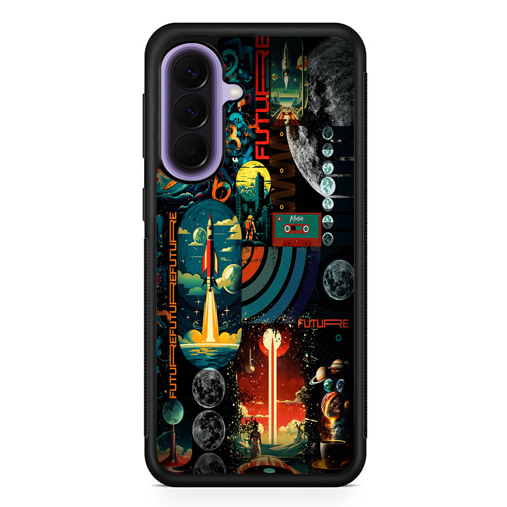 Travel Future Worlds Space Samsung Galaxy A57 Case | Slim Samsung Galaxy A57 Rubber Case