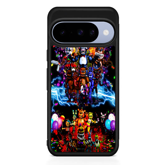 Five Nights at Freddy's Party Google Pixel 10 Case | Google Pixel 10 Rubber Protective Case