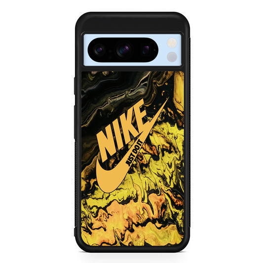 Nike Marble Yellow Liquid Google Pixel 8 Pro Case | Premium Protective Case for Google Pixel 8 Pro