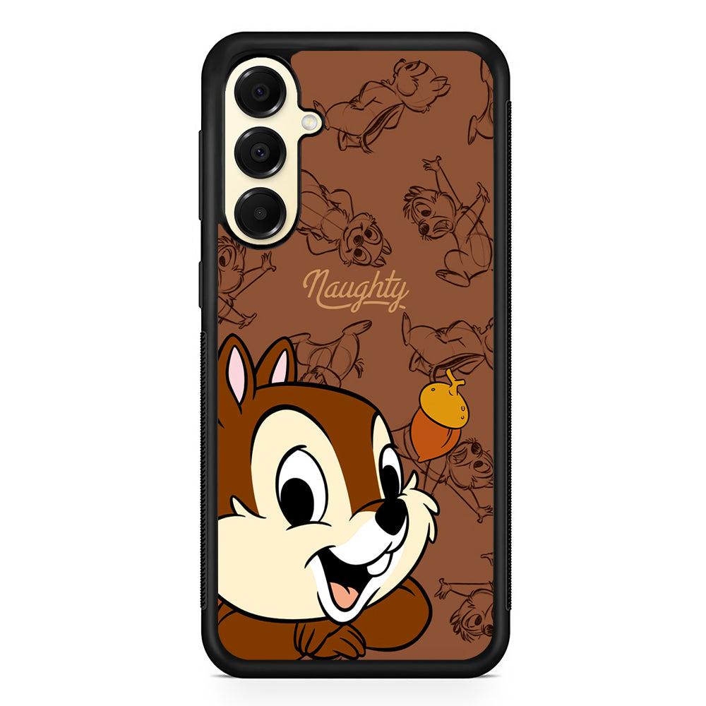 Chip N Dale Naughty Person Samsung Galaxy A16 Case | Slim Rubber Samsung Galaxy A16 Case