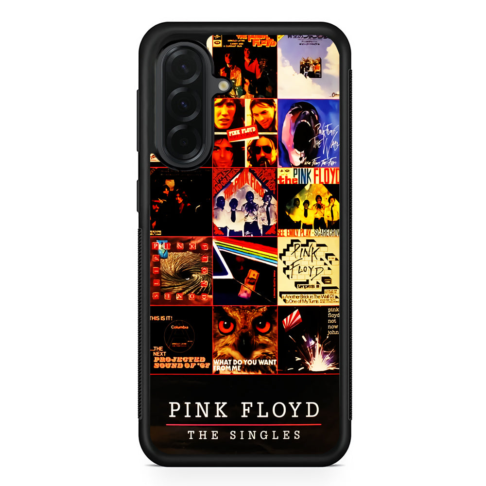 Pink Floyd Cover Collage Samsung Galaxy A36 Case | Protective Rubber Cover