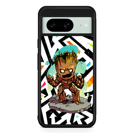Groot Scream Power Google Pixel 8 Case | Durable Protective Cover for Google Pixel 8