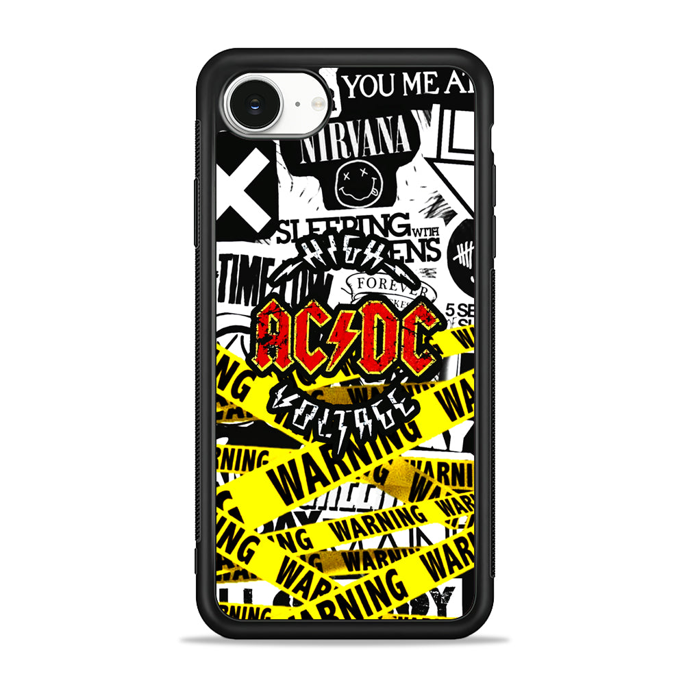 ACDC High Voltage iPhone 16e Case | Protective Phone Cover