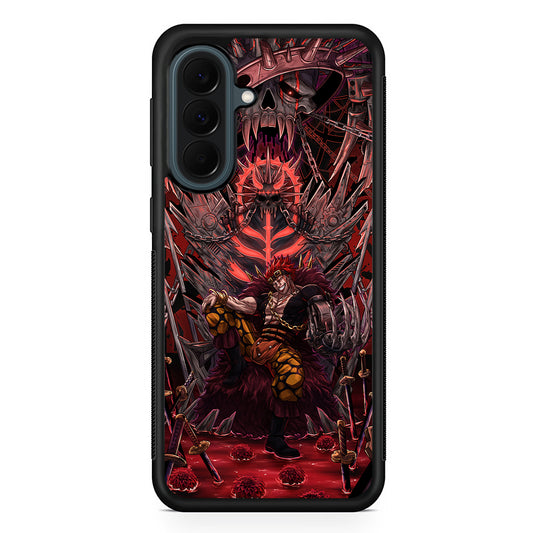 One Piece Eustass Captain Kid Samsung Galaxy A37 Case | Samsung Galaxy A37 Rubber Phone Case