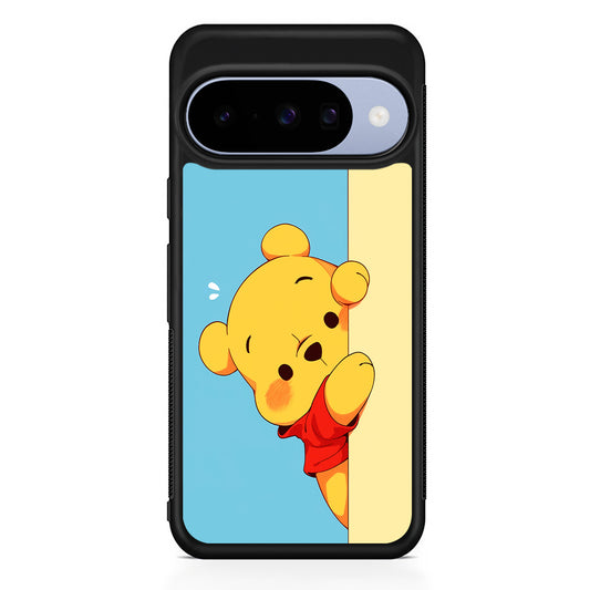 Winnie The Pooh Is Hiding Google Pixel 10 Case | Google Pixel 10 Rubber Protective Case