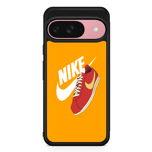 Nike Sneaker Shoes Red Google Pixel 9 Case | Durable Google Pixel 9 Cover