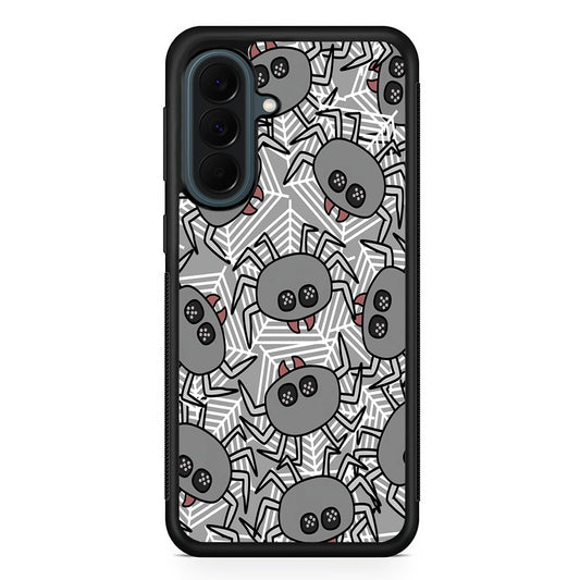 Spidersweb Cartoon Samsung Galaxy A37 Case | Samsung Galaxy A37 Rubber Phone Case