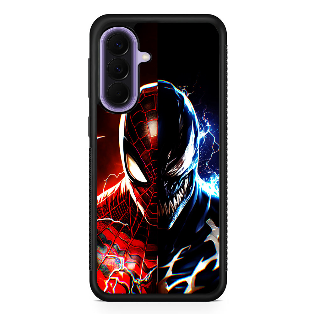 Venom X Spiderman Character Samsung Galaxy A57 Case | Slim Samsung Galaxy A57 Rubber Case