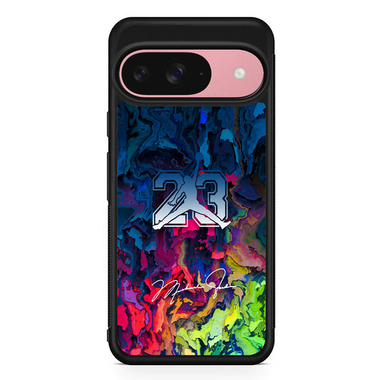 Air Jordan Colorful Exposure Cave Google Pixel 9 Case | Google Pixel 9 Protective Rubber Case