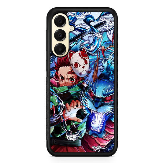 Tanjiro Kamado Kimetsu No Yaiba Samsung Galaxy A16 Case | Slim Rubber Samsung Galaxy A16 Case