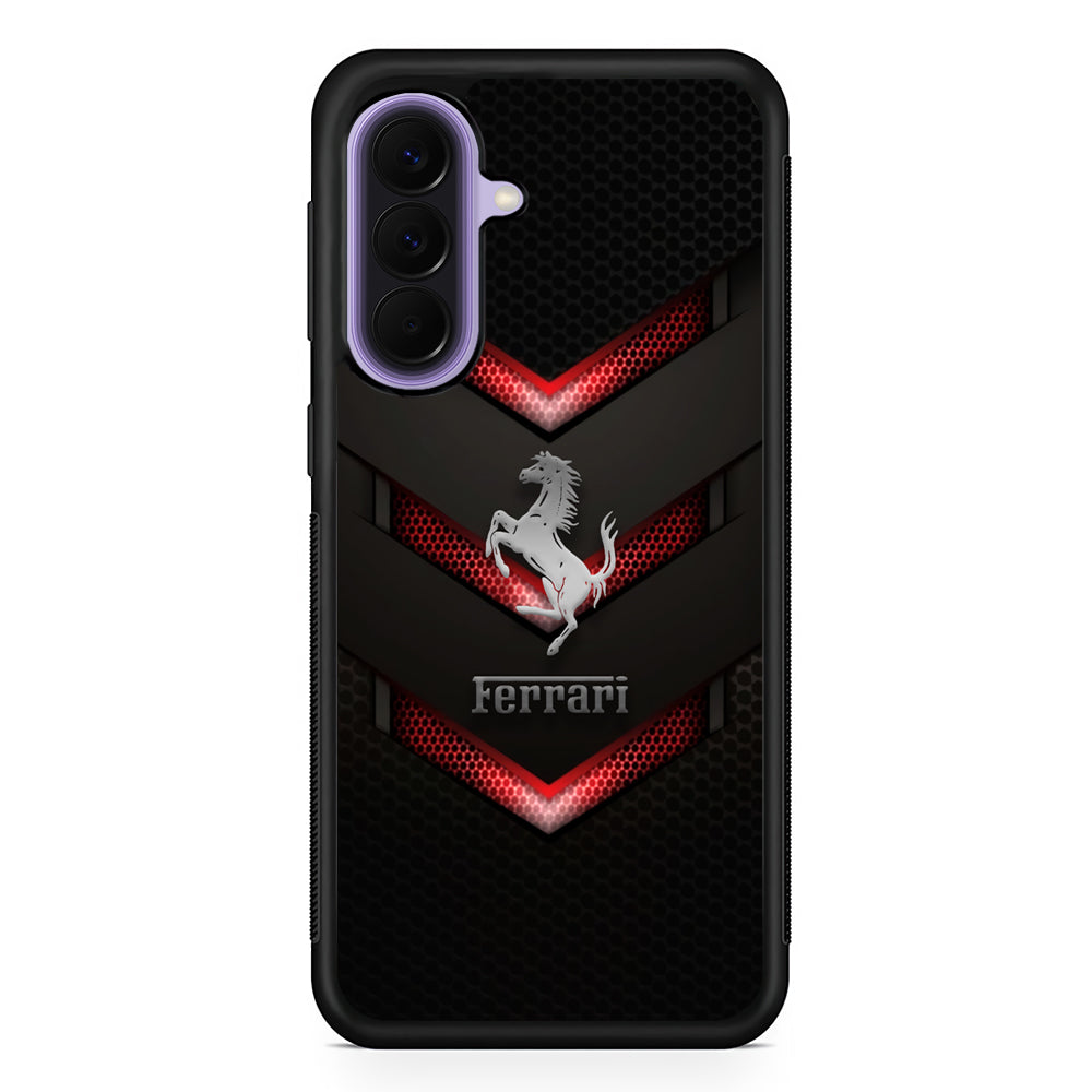Ferrari Red Steam Samsung Galaxy A57 Case | Slim Samsung Galaxy A57 Rubber Case