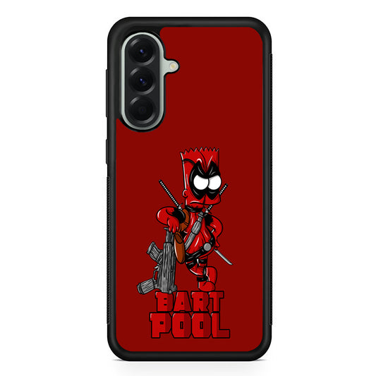 BartPool Simpson Samsung Galaxy A56 Case | Samsung Galaxy A56 Protective Rubber Case