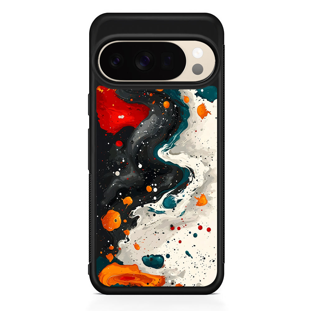 Liquid Abstract Painting Art Google Pixel 10 Pro XL Case | Slim Google Pixel 10 Pro XL Protective Case