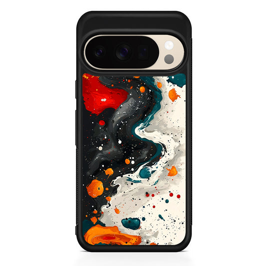 Liquid Abstract Painting Art Google Pixel 10 Pro XL Case | Slim Google Pixel 10 Pro XL Protective Case