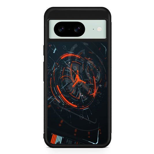 Air Jordan Rising The Digital Circle Google Pixel 8 Case | Durable Protective Cover for Google Pixel 8