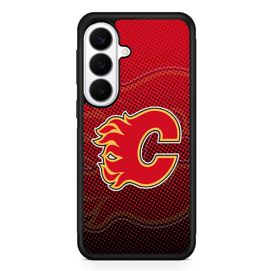 NHL Calgary Flames Dot Samsung Galaxy S26 Plus Case | Slim Protective Cover for Samsung Galaxy S26 Plus