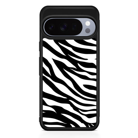 Zebra Skin Pattern Google Pixel 10 Pro Case | Slim Google Pixel 10 Pro Rubber Case