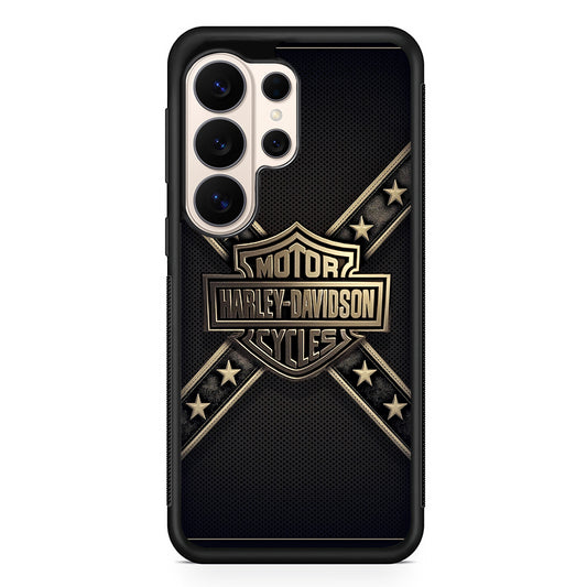 Harley Davidson Golden Star Samsung Galaxy S26 Ultra Case | Slim Everyday Protection for Galaxy S26 Ultra