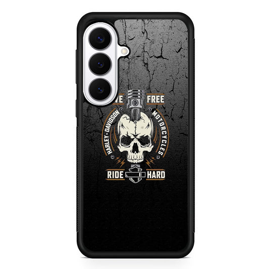 Harley Davidson Live Free with Ride Hard Samsung Galaxy S26 Plus Case | Stylish Protective Cover for Samsung Galaxy S26 Plus