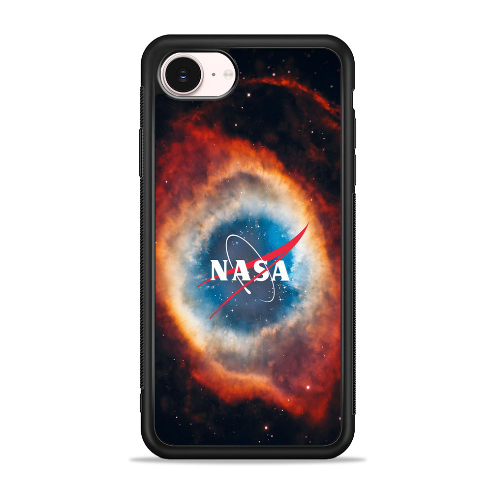 Nasa Nebula Logo iPhone 17e Case - Silicone Case