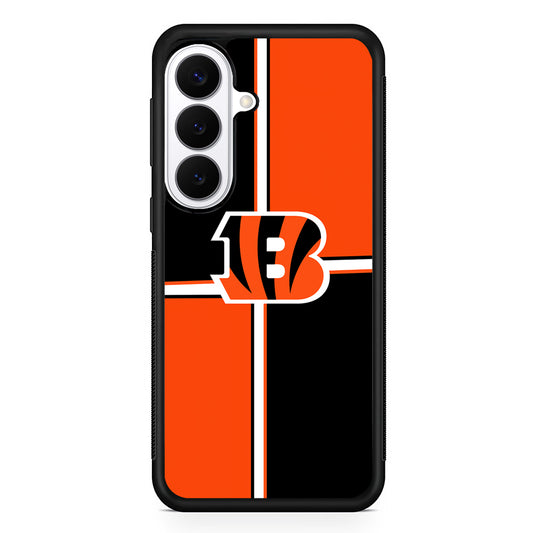 NFL Cincinnati Bengals Logo Samsung Galaxy S26 Plus Case | Slim Protective Cover for Samsung Galaxy S26 Plus
