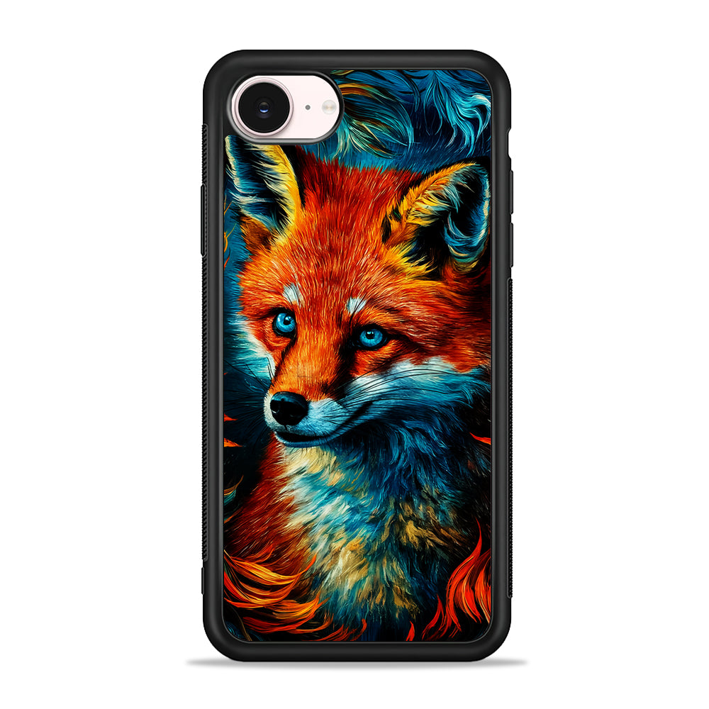 Painting Of A Fox iPhone 17e Case - Silicone Case