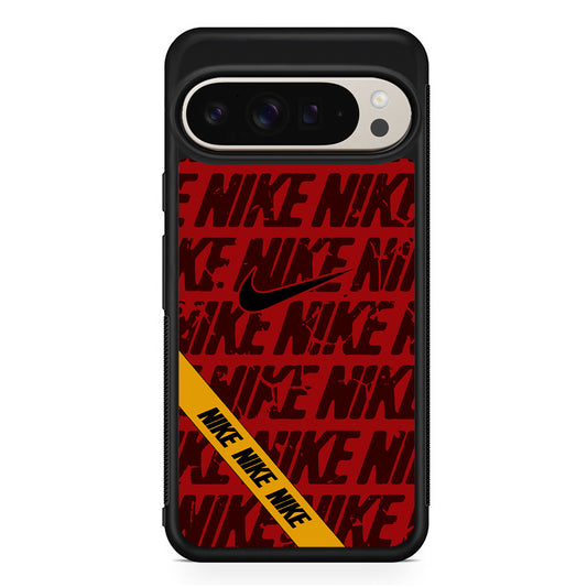 Nike Red From Lightning Google Pixel 9 Pro Case | Slim Protective Cover