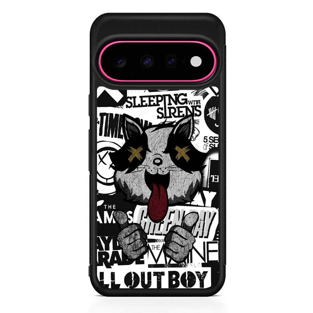 Rock Bands of Playlist Google Pixel 11 Case | Slim Shockproof Cover