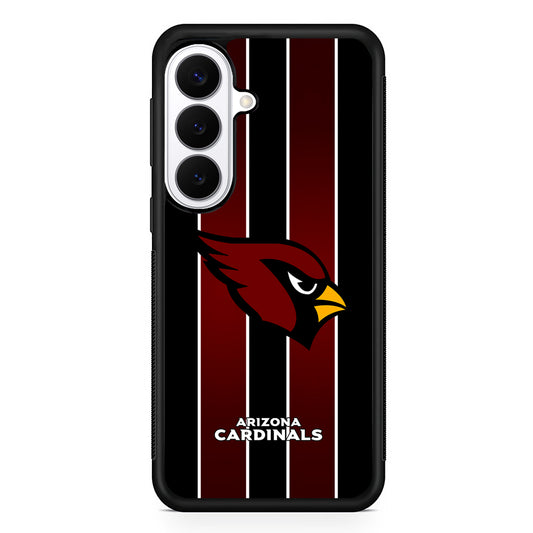 NFL Arizona Cardinals Strike Line Samsung Galaxy S26 Plus Case | Slim Protective Cover for Samsung Galaxy S26 Plus