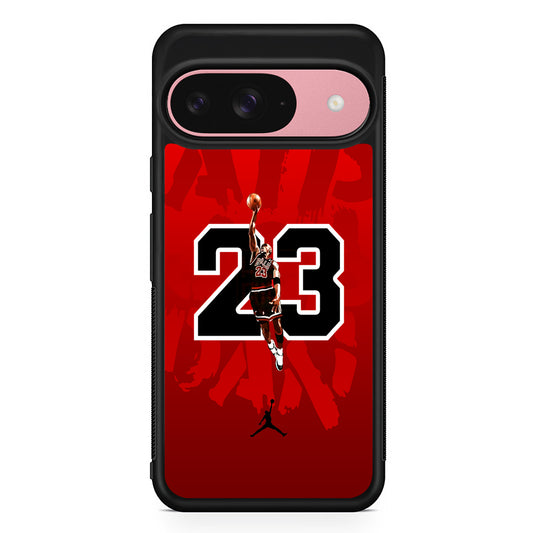 Air Jordan Fly Through The Opponent Google Pixel 9 Case | Google Pixel 9 Protective Rubber Case