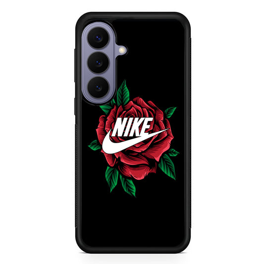 Nike Rose Flowers Samsung Galaxy S26 Case | Lightweight Samsung Galaxy S26 Phone Case