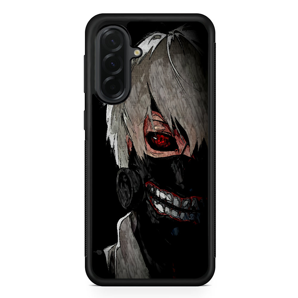 Tokyo Ghoul Ken Kaneki Anime Samsung Galaxy A36 Case | Protective Rubber Cover